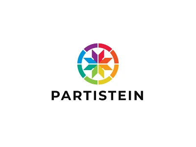 Partistein Logo Design agency brand identity branding branding design business logo company logo corporate design graphic design logo logo creation logo design logos logotype online partistein tech technical tv tv company