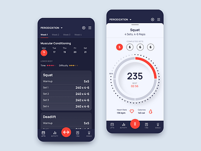 Powerlifting App Concept