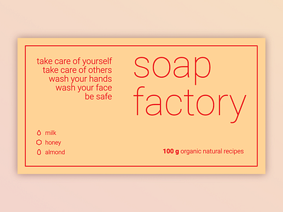 SOAP LABEL WEEKLY WARM UP