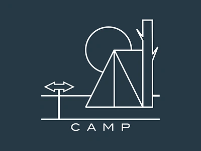 CAMP affinity affinity designer affinitydesigner art artwork branding camp design digital digitalart digitalartwork digitaldrawing digitalgraphic graphic graphicdesign illustration logo picture poster vector