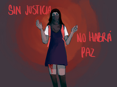 no justice no peace chile illustration justice no justice no peace social