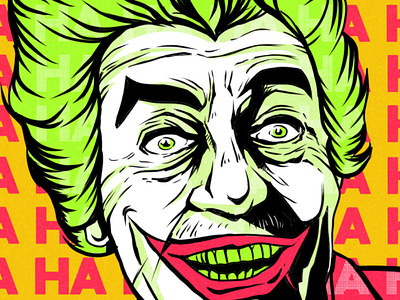 Cesar Romero Funny Guy batman clown crime cómic gotham heroes joker villains