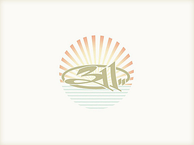 311 Sunrise 311 band icon logo love music musician ocean sunrise