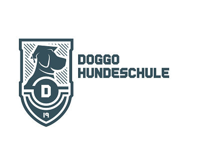 Dog School project art branding company branding design icon illustration logo logo a day vector vector art