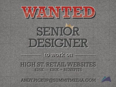 Recruitment Advert advert recruitment typography