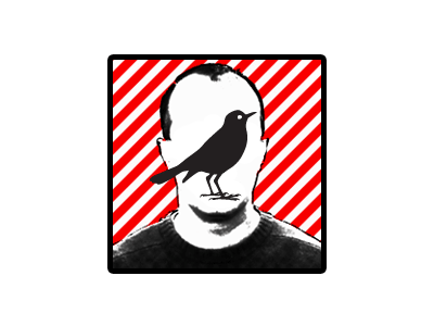 Twitter Avatar avatar bird head stripe lines twitter