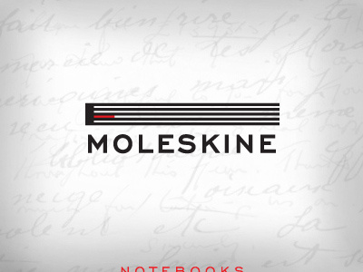 Moleskine notebooks - logo book logo moleskine notebook