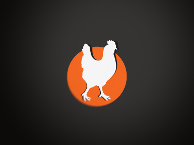 Кокошарник [chicken coop] blog logo chicken coop hen house logo ornage кокошарник