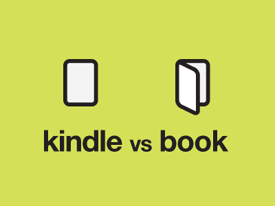 kindle vs book kindle vs book slide icon book icon kindel icon