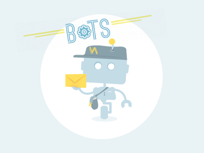Mail bot bot illustration mail