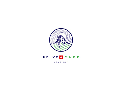HelvetCare Logotype & Mark, Packaging Label and Identity Product