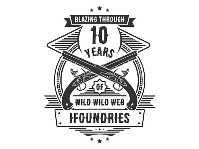 Ifoundries Wild Wild Web 10 years anniversary blazing ifoundries singapore t shirt tee tees through web wild