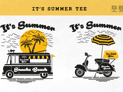 It’s Summer Tee apparel clothing summer t shirt tee tees