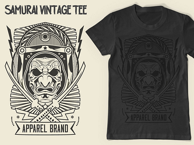 Samurai Tee apparel clothing samurai t shirt tee tees