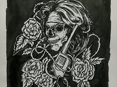 Guns ‘N’ Roses apparel bw clothing gunsnroses inked inking sketching tees