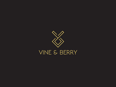 Vine & Berry logo design challenge day 17