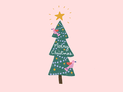 Merry Christmas! branding design digital illustration illustration procreate art