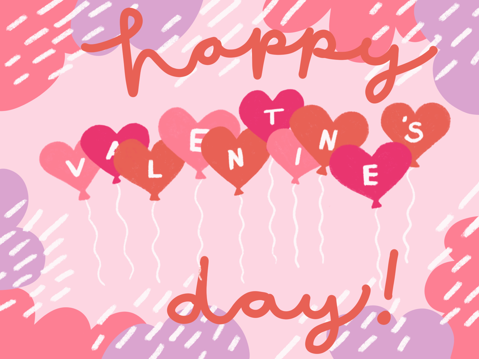 Happy Valentine's Day! art branding colourful design digitalillustration illustration procreateapp