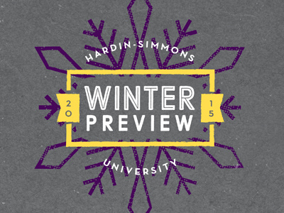 Hardin-Simmons University Winter Preview Logo