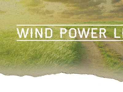 Wind Power land landscape paper texture website