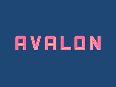 Avalon avalon fillmore neon theater utah