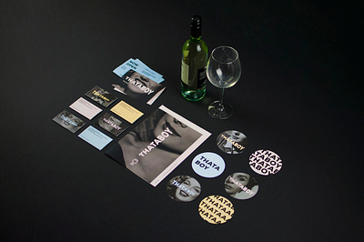 Thataboy Wine Bar brand design brand identity branding branding and identity branding concept business card business card design business cards coaster coasters graphic graphic design graphicdesign leaflet design logo menu menu design wine wine bar