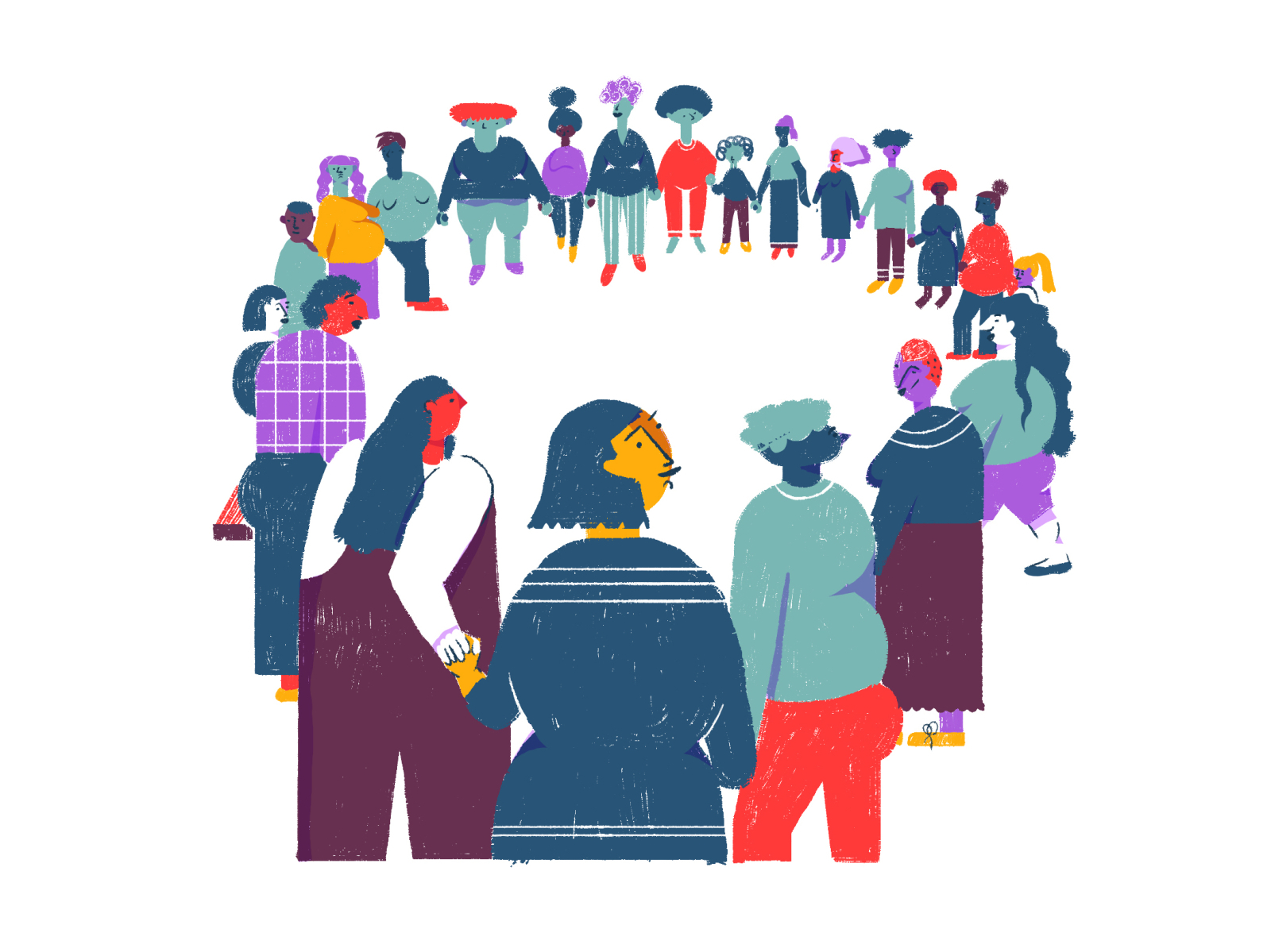 Community by Fiona Lena Brown on Dribbble