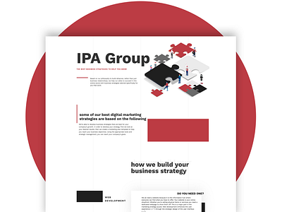 IPA Group Website Redesign