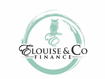 Elouise Co Finance app art blue brand branding clean design flat graphic design icon icons identity ios lettering logo logo design minimal mobile vector web
