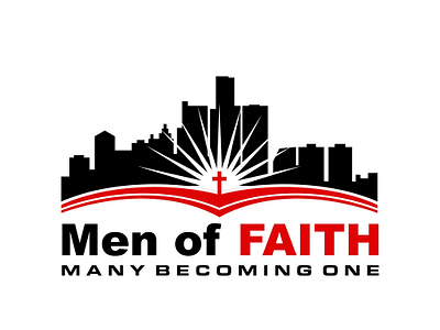 Men Of Faith app art brand branding clean design flat graphic design icon icons identity lettering logo logo design minimal mobile type vector