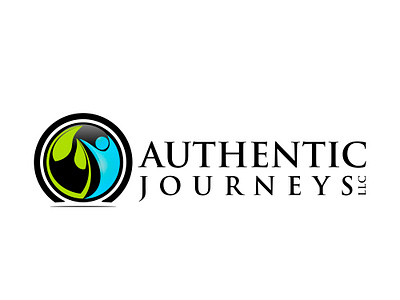 Authentic Journeys Llc app art blue brand branding clean design flat graphic design icon icons identity lettering logo logo design minimal mobile vector web website