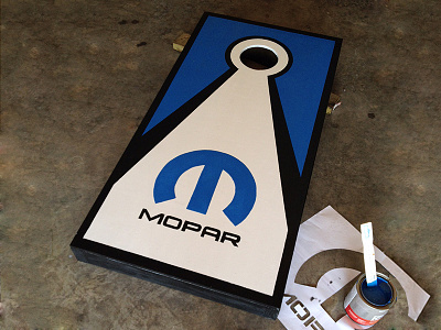 Mopar Cornhole Boards cornhole