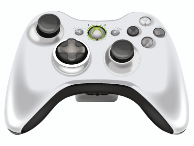 Xbox360 Controller 360 controller game hand handcontroll illustration illustrator silver software vector illustration white xbox xbox360