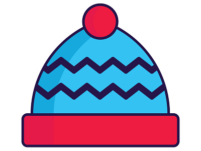 Baby Hat design hat icon illustration winter