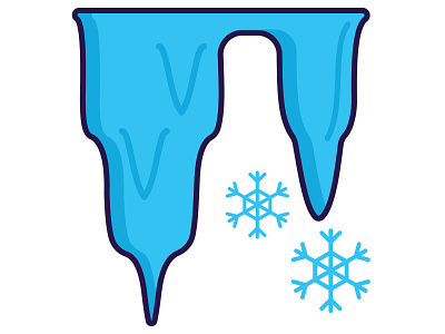 Icicles 2 icicles icon illustration winter