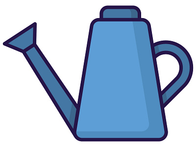 WateringCan icon illustration spring wateringcan