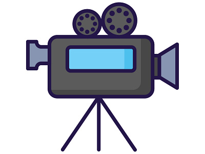 video camera icon illustration videocamera wedding
