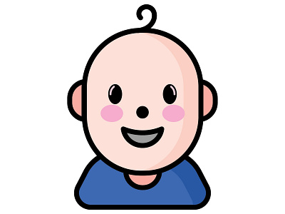 Baby Boy babyboy icon illustration