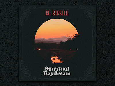De Borello álbum cover graphic design single cover