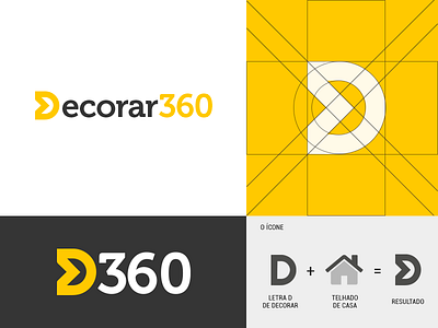 Decorar360 #1 branding branding design design graphic design logo