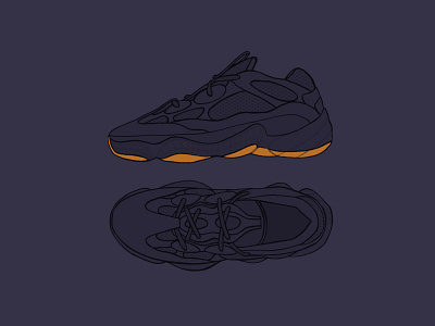 Adidas Yeezy Boost 700 adidas digitalart drawing fashion hiphop illustration kanye kanye west kanyewest rap runners shoes sneakers sport sports branding sports design streetwear