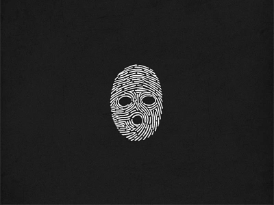 NO ID balaclava branding digitalart drawing face illustration logo logotype mask music rave russia stampio