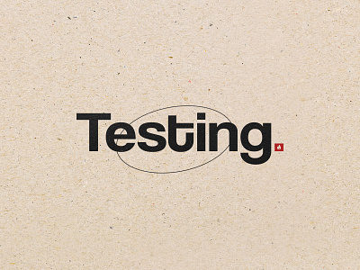 Testing (logo) brand branding font identity letters logo logotype music rave stampio testing type