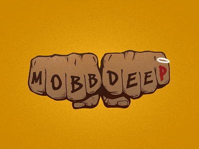 Mobb Deep digitalart drawing hands hiphop illustration mobb deep music prodigy rap russia stampio tattoo underground