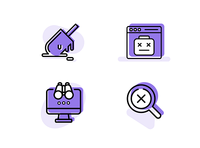 404 Concepts branding design flat icon illustraion illustration product design ux vector web