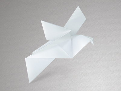 Origami Dove bird dove origami paper teaser