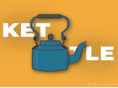 Tea Kettle app brand branding design flat graphic design icon identity illustration minimal mobile vector web