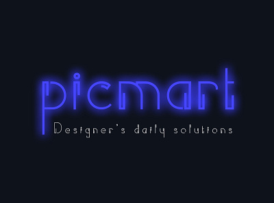 Picmart desktop wallpaper app brand branding design illustration logo ui ux wallpaper