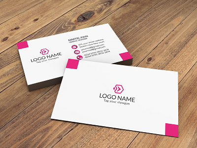 Abstraact Business Card business card design business card psd design logo