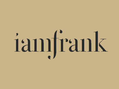 iamFrank. Logo design